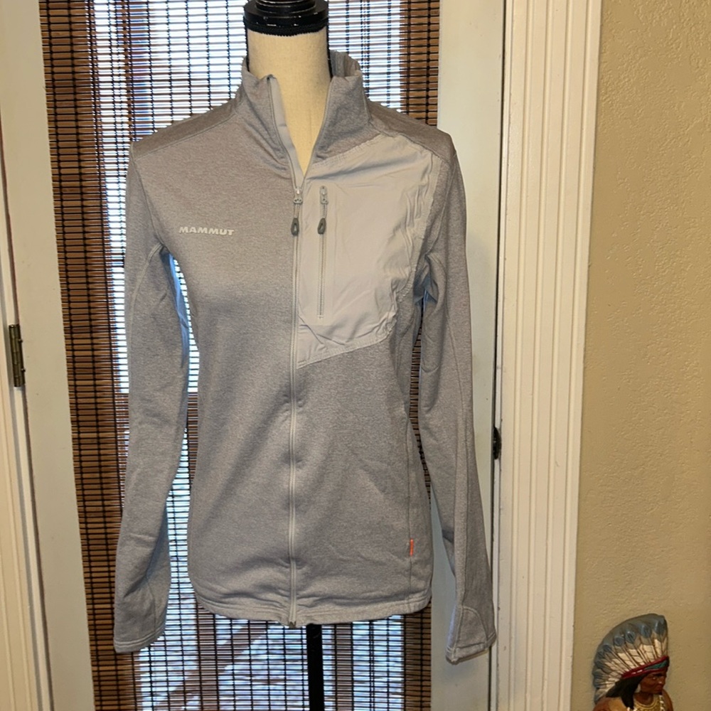 Mammut Aconcagua Light Midlayer Jacket Gray Size MD NWOT